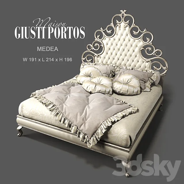 Furniture – Bed 3D Models – 0668