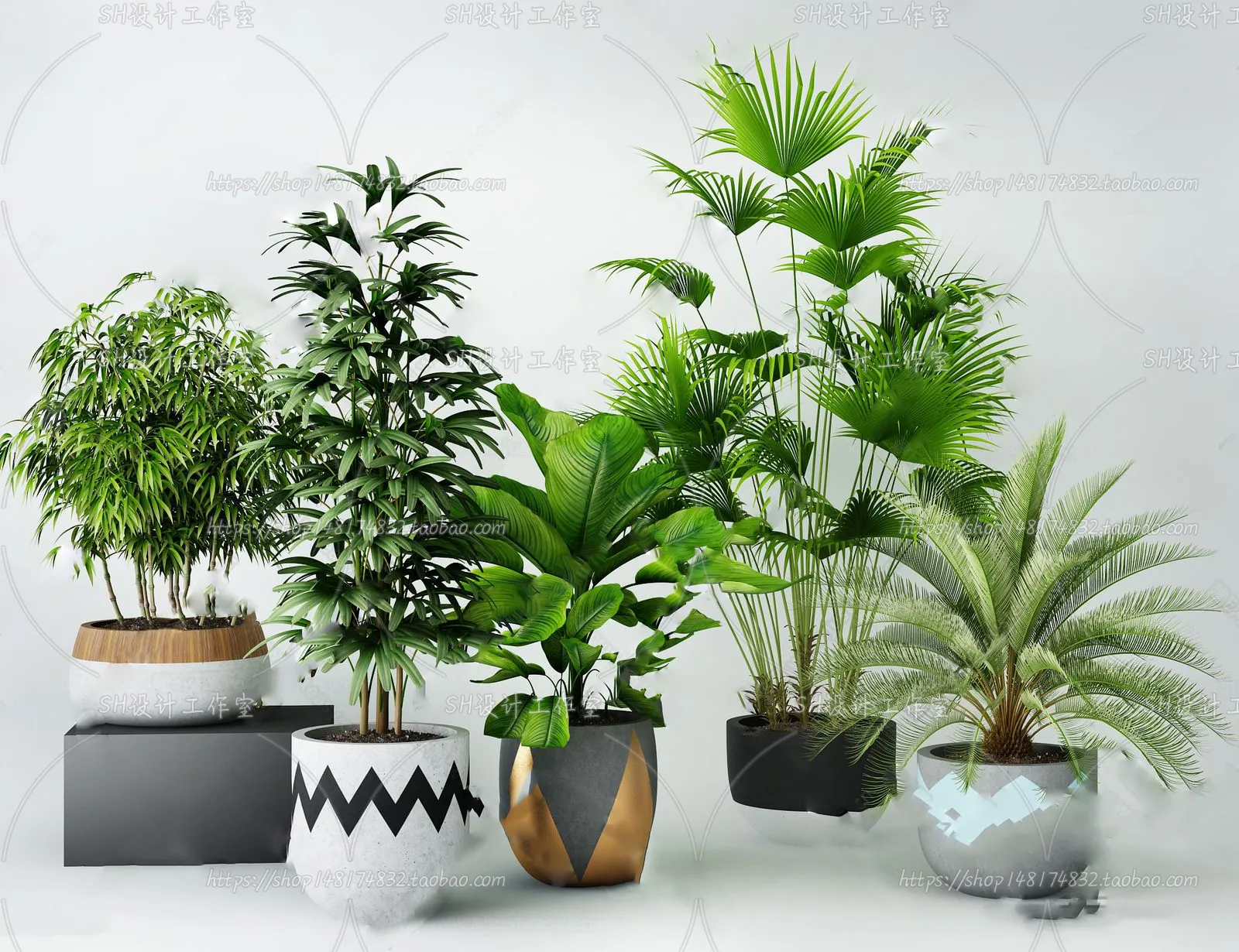 Plants and Flowers – 3Ds Models – 0033