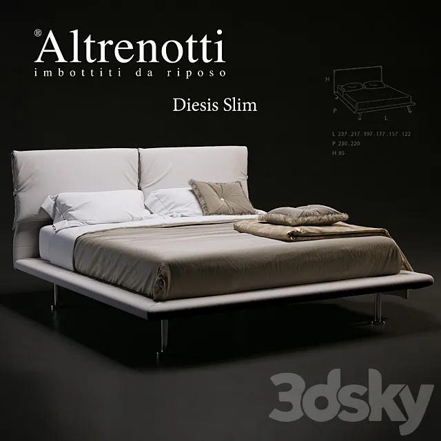 Furniture – Bed 3D Models – 0677