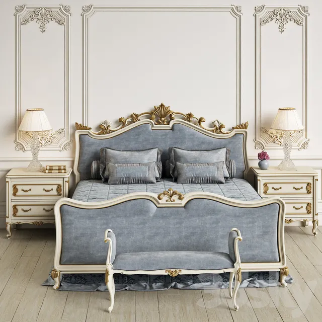 Furniture – Bed 3D Models – 0679