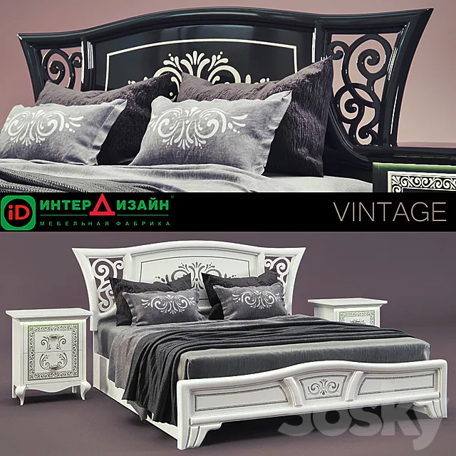 Furniture – Bed 3D Models – 0685