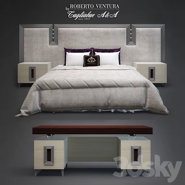 Furniture – Bed 3D Models – 0686