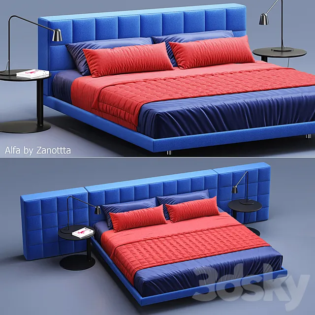 Furniture – Bed 3D Models – 0688