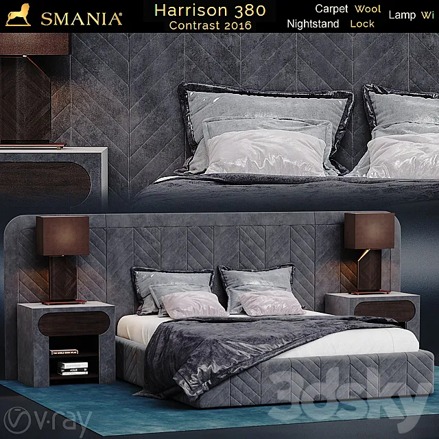 Furniture – Bed 3D Models – 0689