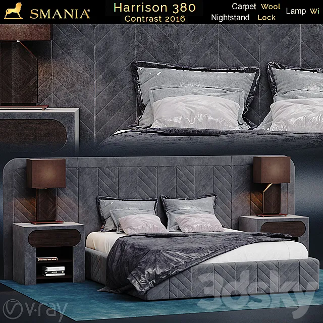 Smania Harrison 380 3DS Max - thumbnail 3