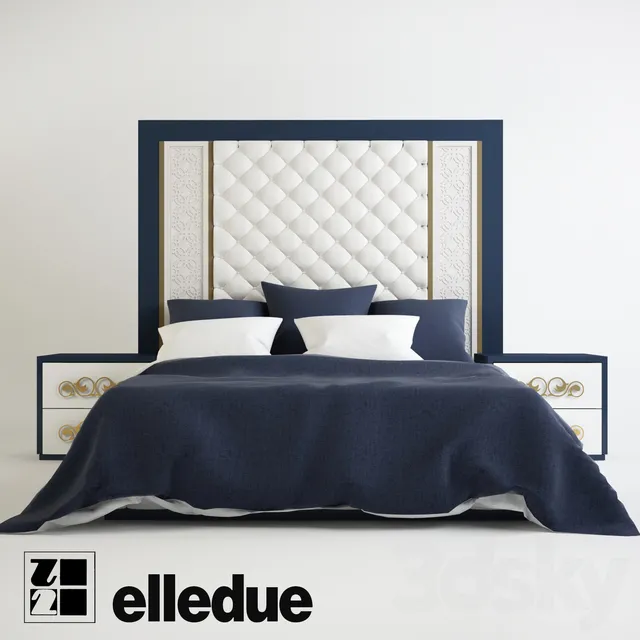 Furniture – Bed 3D Models – 0692