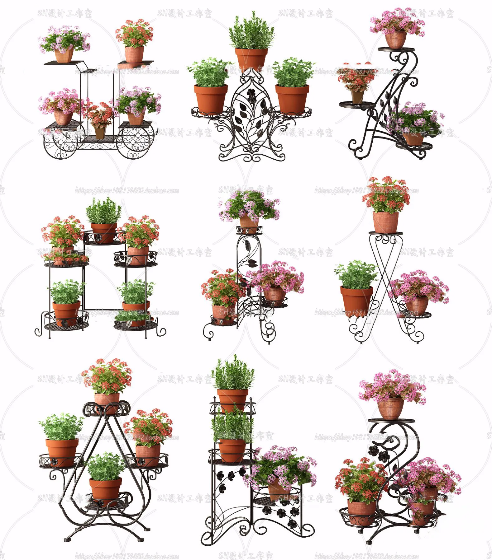 Plants and Flowers – 3Ds Models – 0244