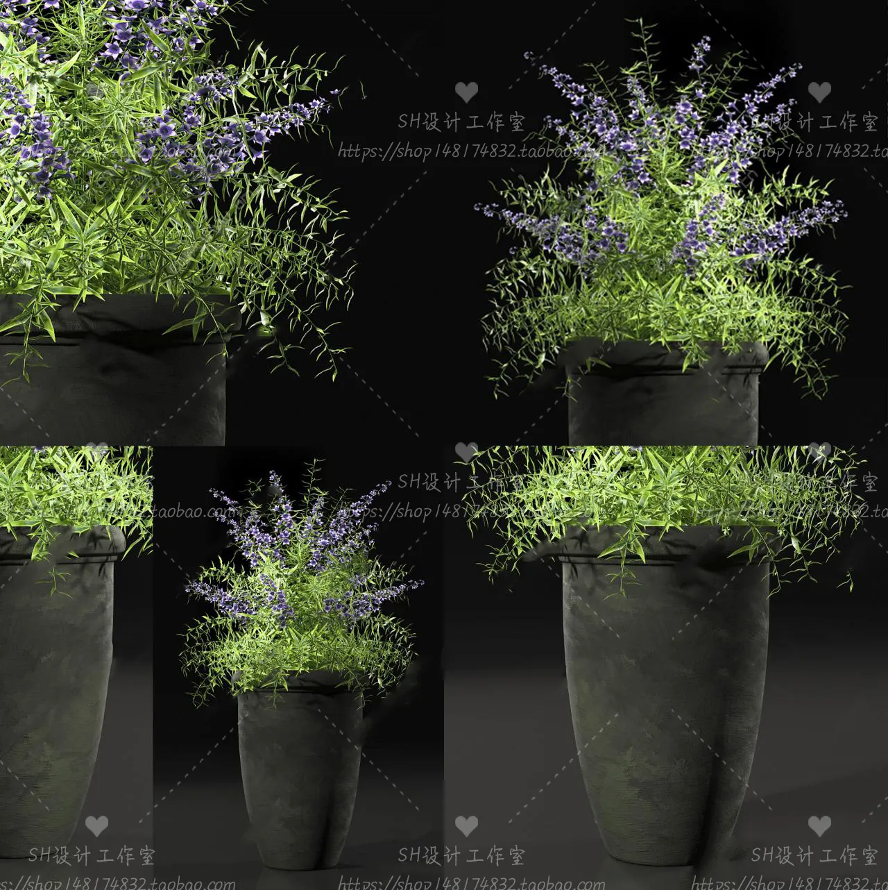 Plants and Flowers – 3Ds Models – 0269