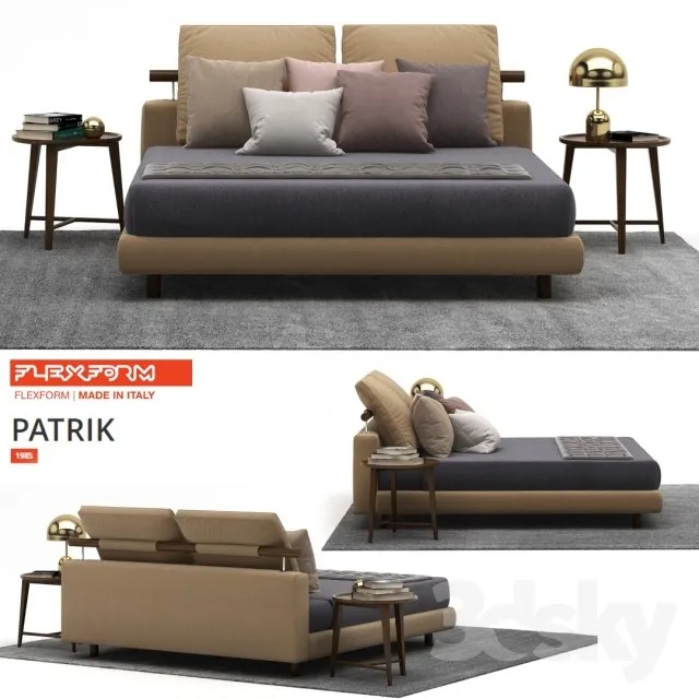Furniture – Bed 3D Models – 0700