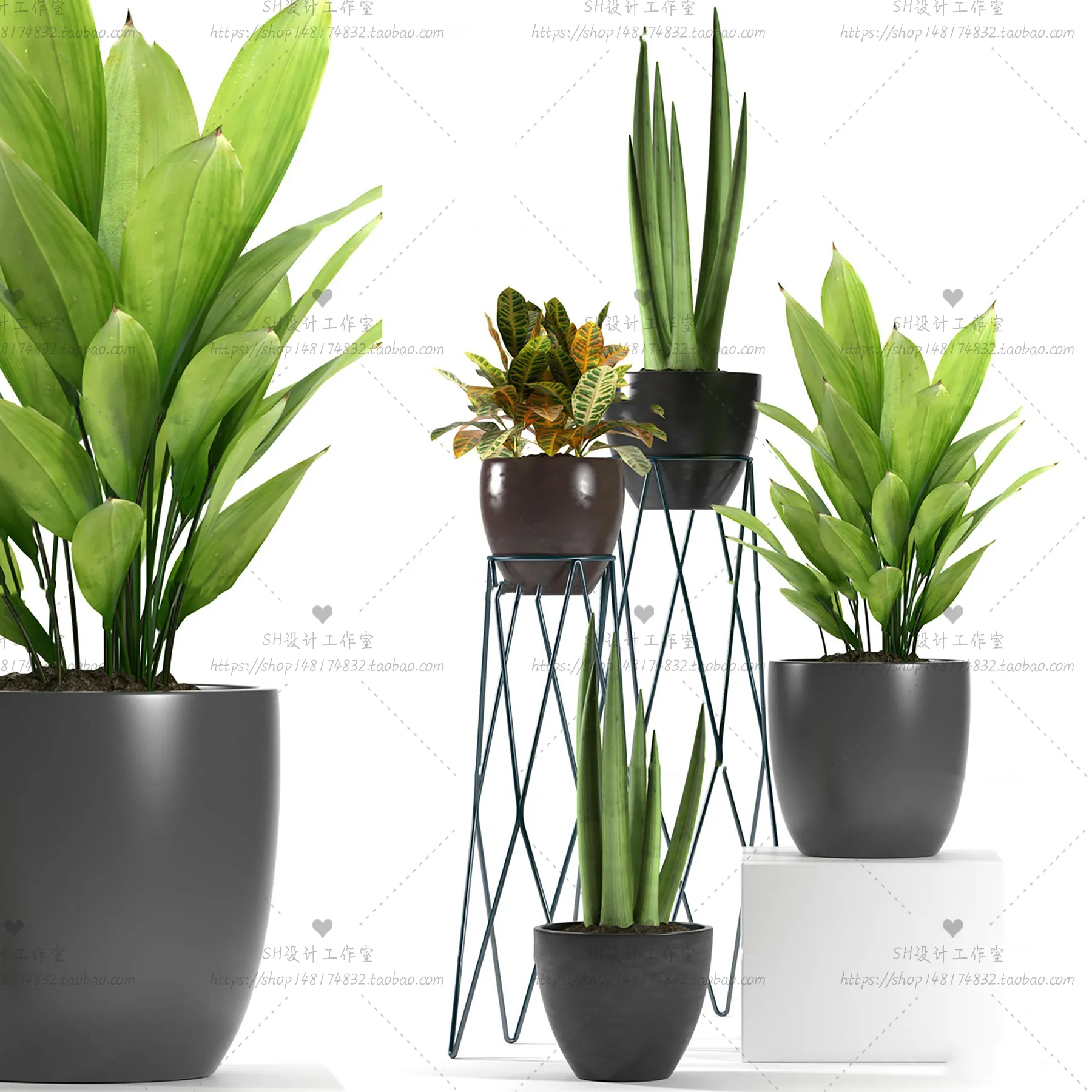 Plants and Flowers – 3Ds Models – 0339