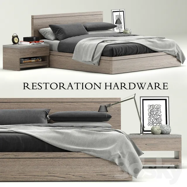 Furniture – Bed 3D Models – 0707