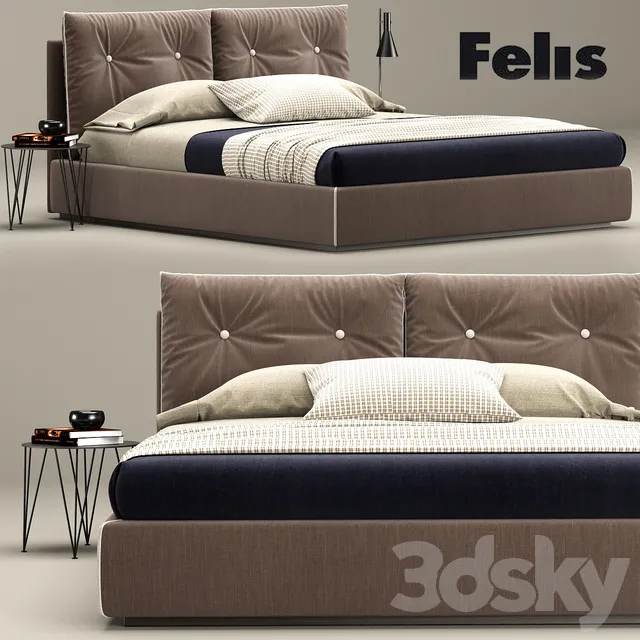 Furniture – Bed 3D Models – 0710
