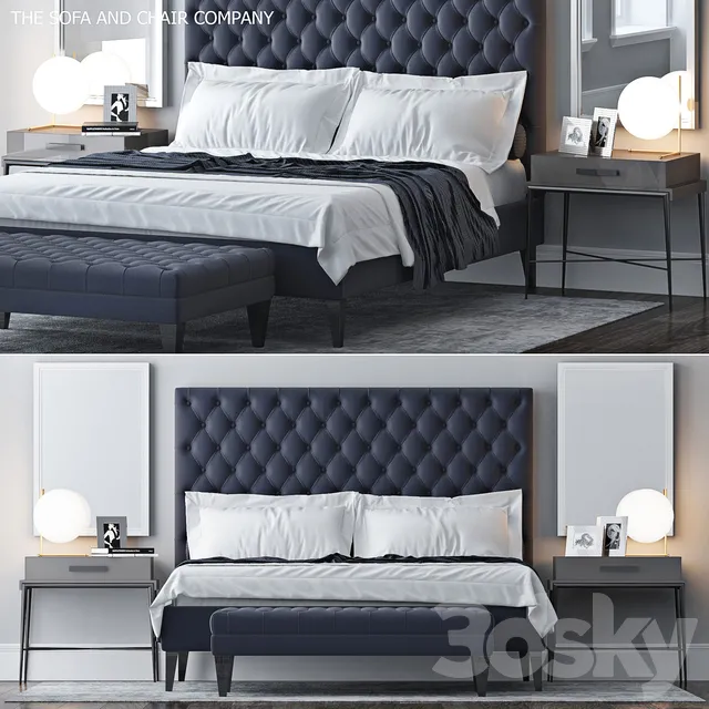 Furniture – Bed 3D Models – 0719