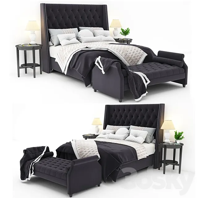 Furniture – Bed 3D Models – 0723