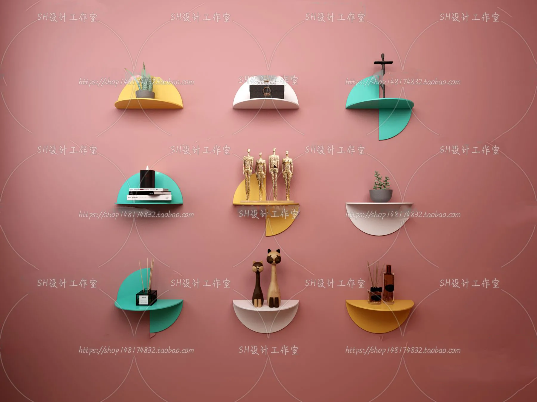Wall Decoration – 3D Models – 0054