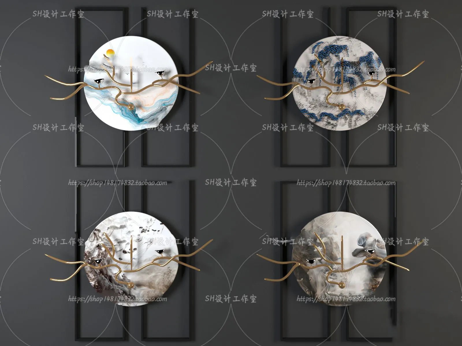 Wall Decoration – 3D Models – 0077