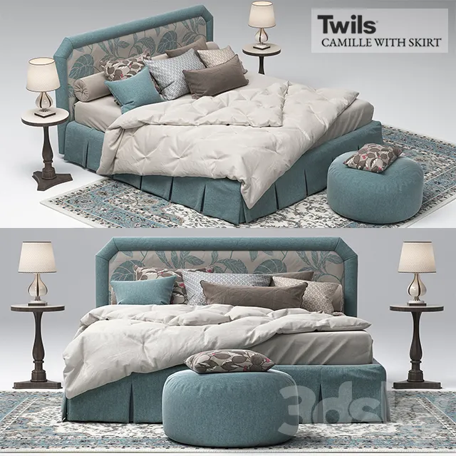Furniture – Bed 3D Models – 0729