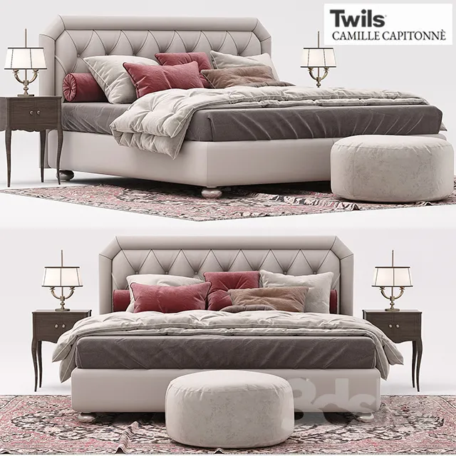 Furniture – Bed 3D Models – 0742