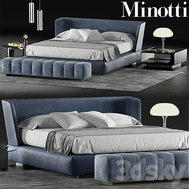 Furniture – Bed 3D Models – 0743