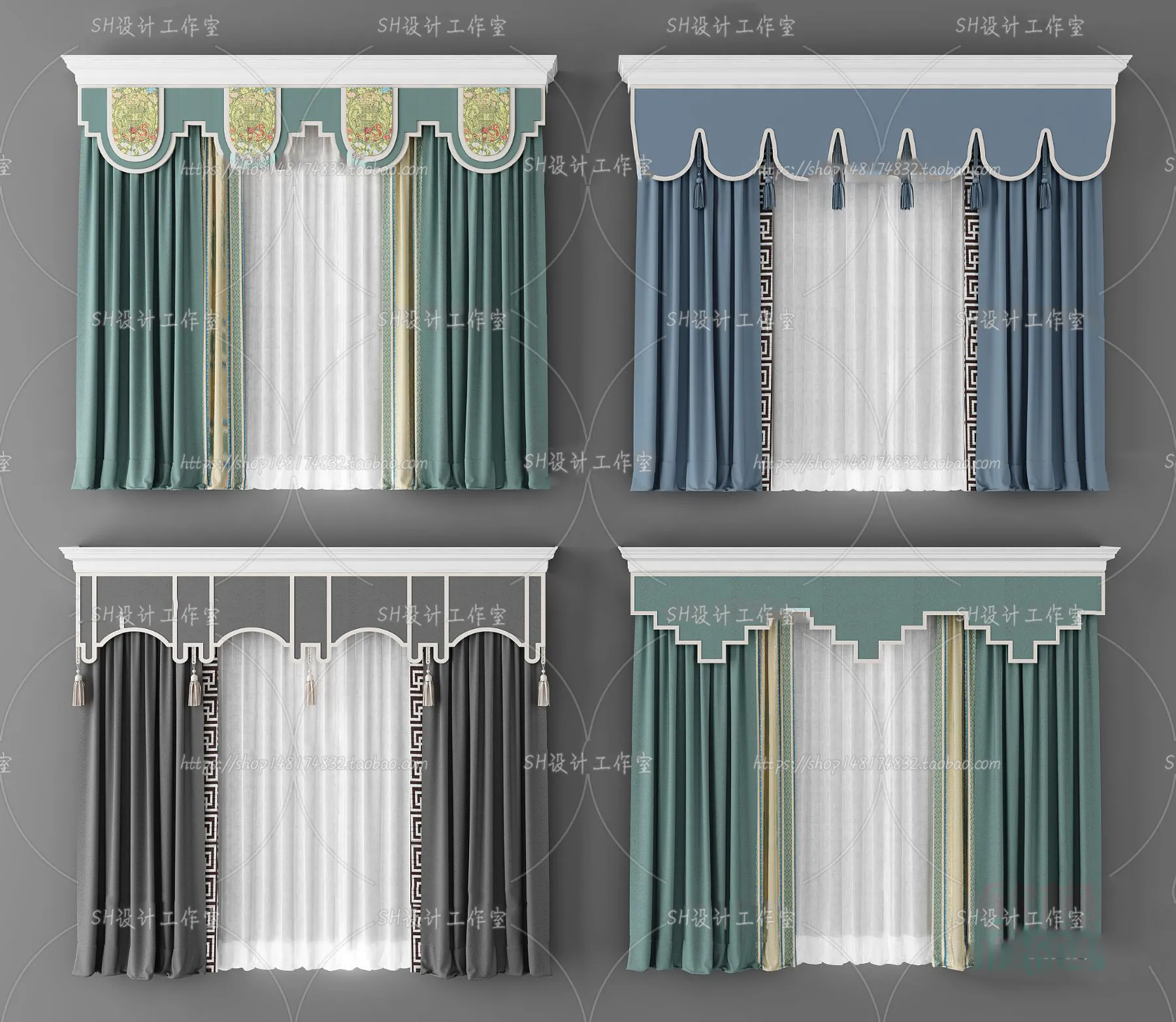 Curtains – 3Ds Models – 0004