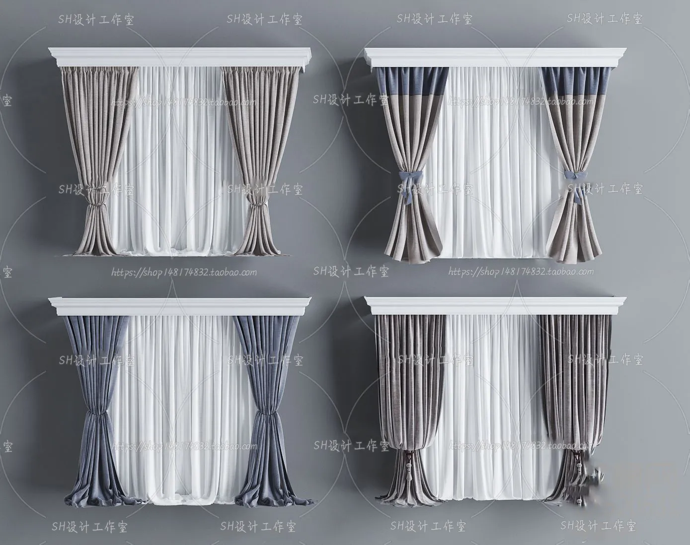 Curtains – 3Ds Models – 0010