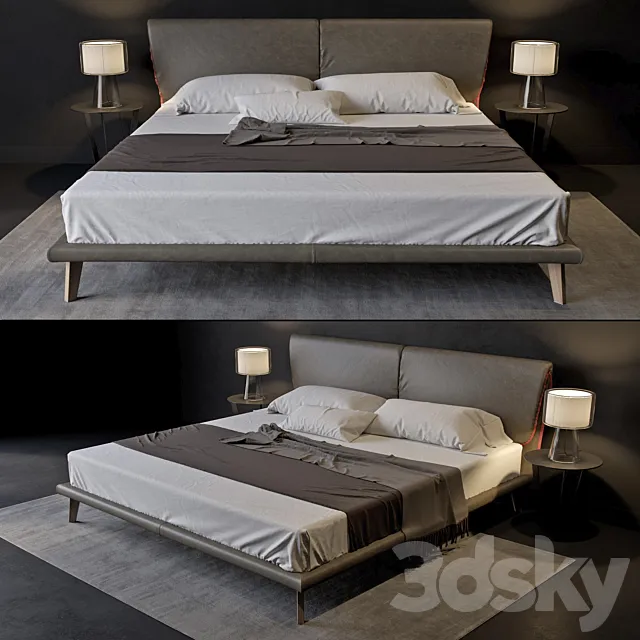 Furniture – Bed 3D Models – 0745