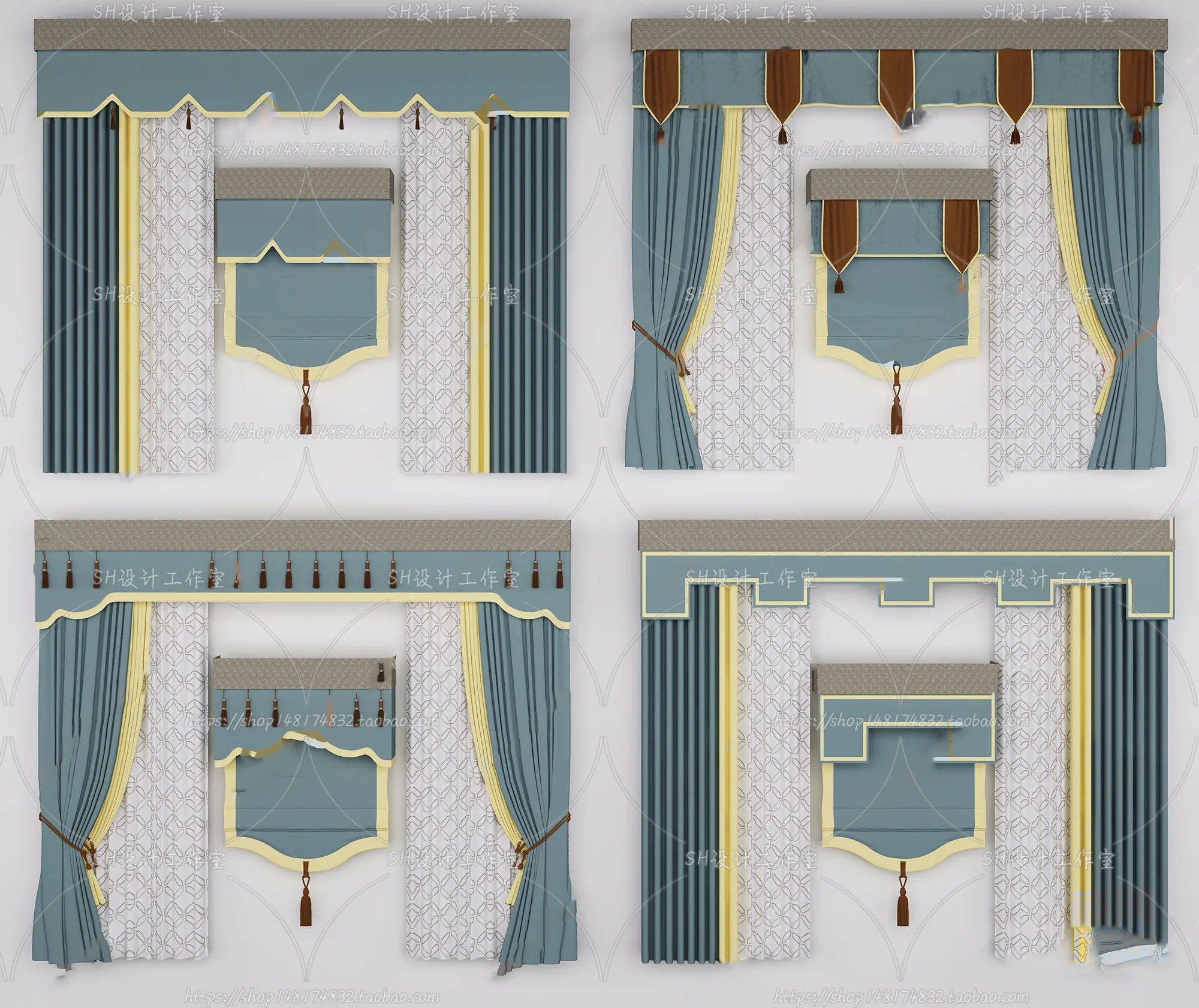 Curtains – 3Ds Models – 0018