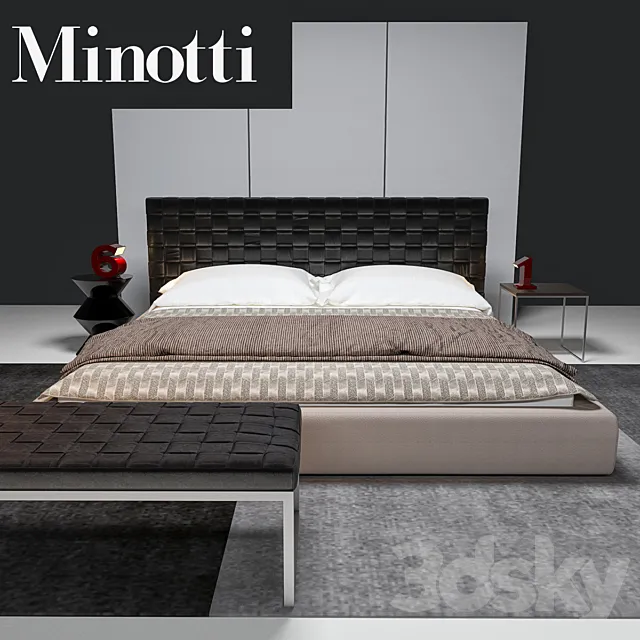 Furniture – Bed 3D Models – 0746
