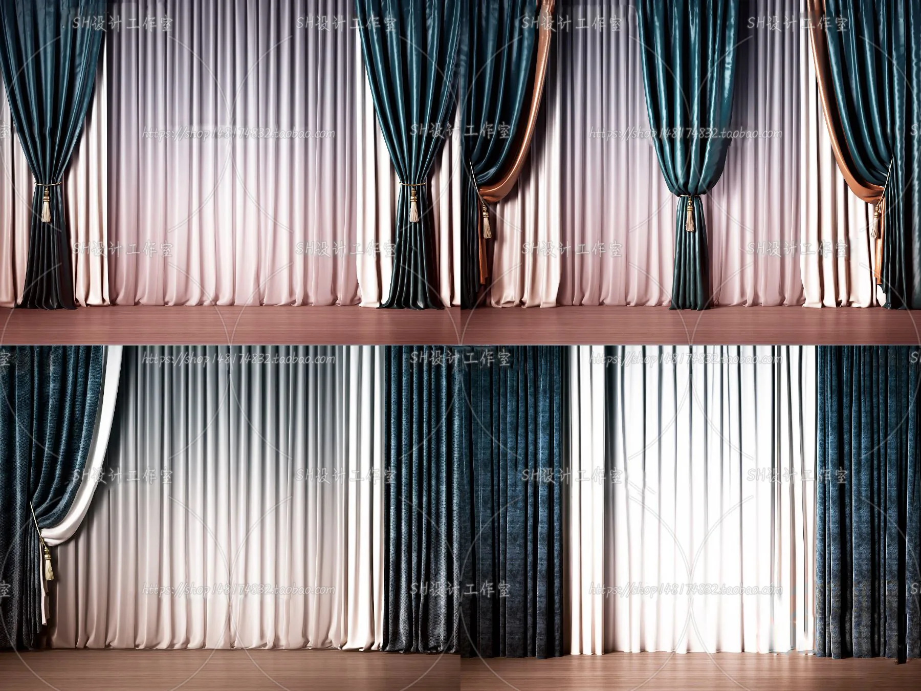 Curtains – 3Ds Models – 0028