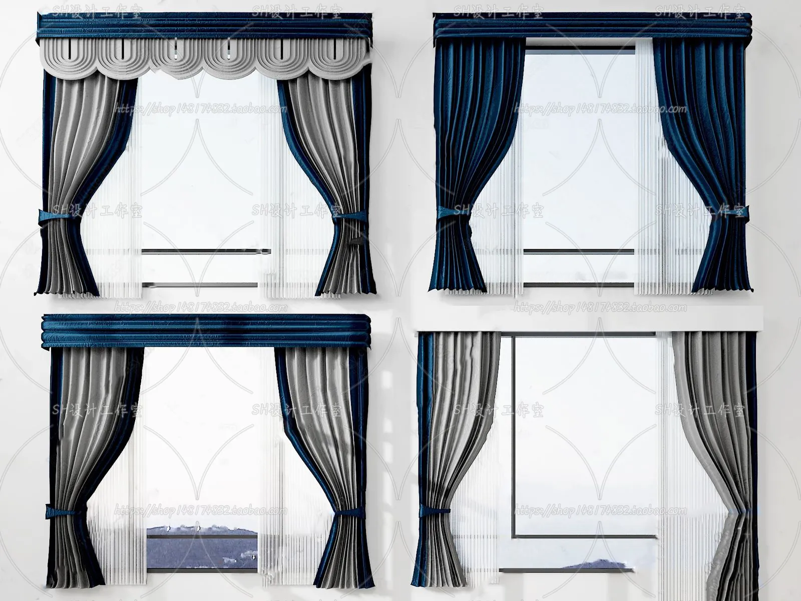 Curtains – 3Ds Models – 0038
