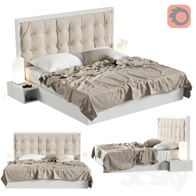 Furniture – Bed 3D Models – 0748