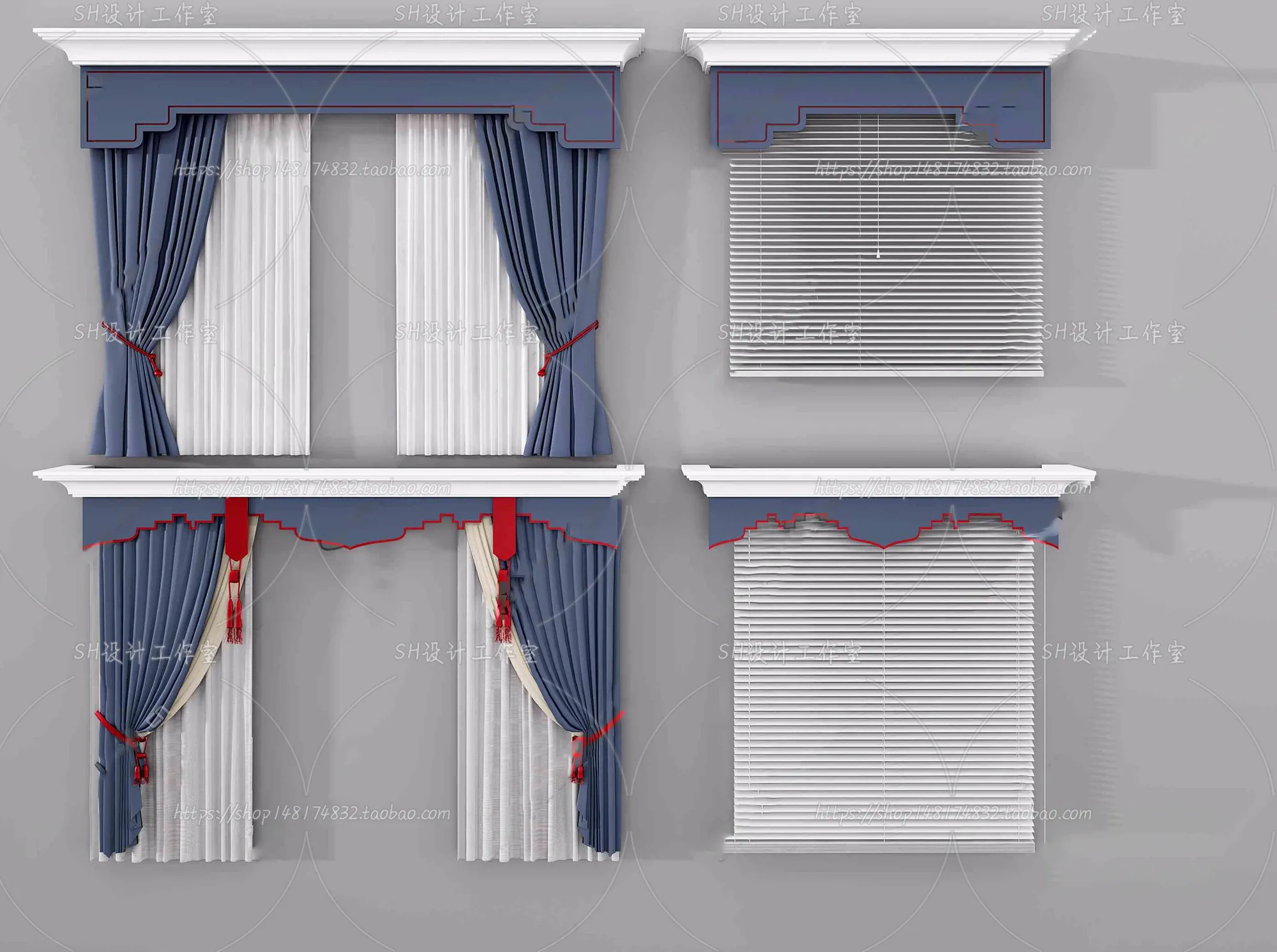 Curtains – 3Ds Models – 0046