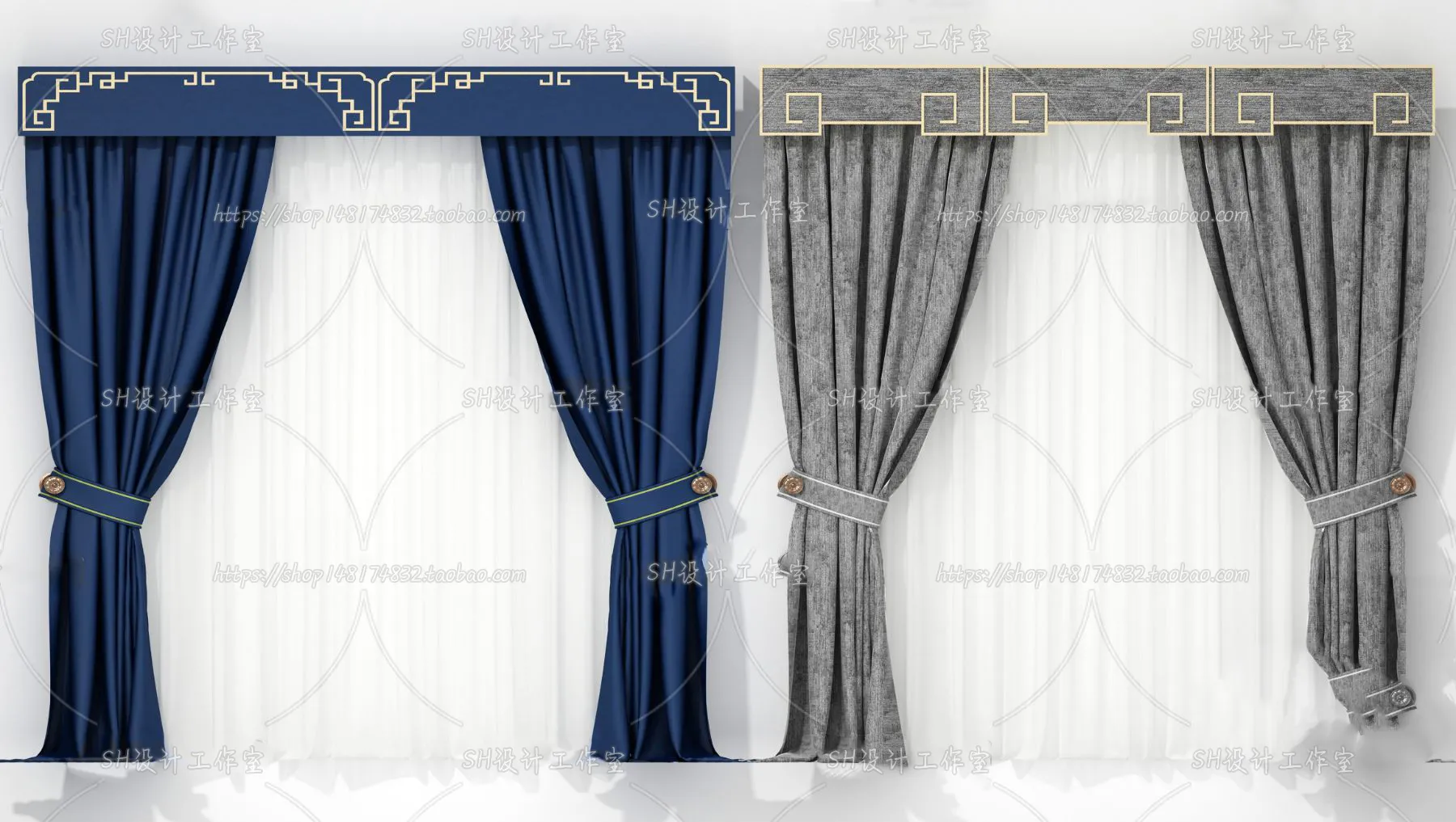 Curtains – 3Ds Models – 0051