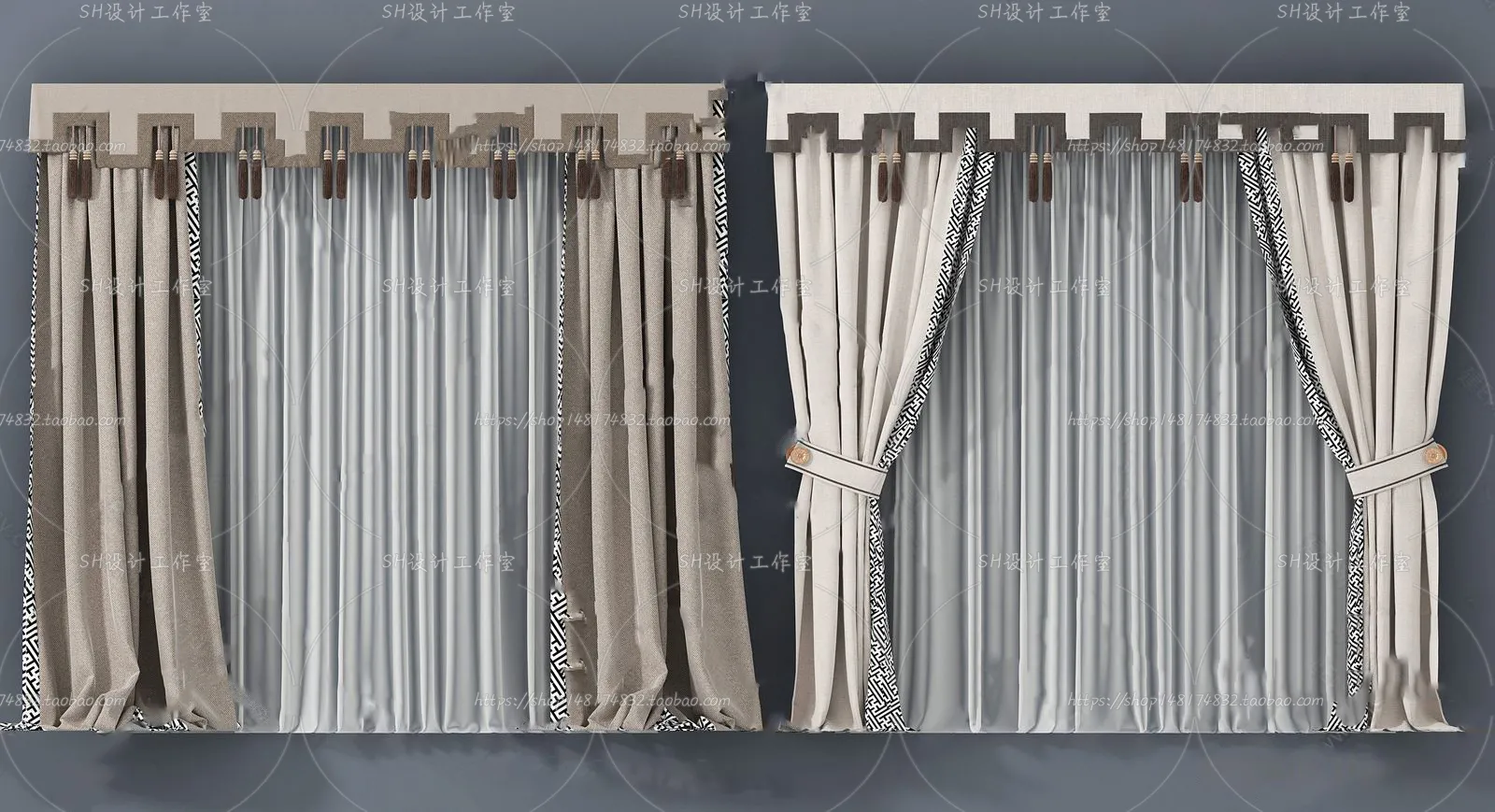 Curtains – 3Ds Models – 0052