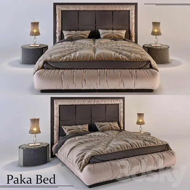 Furniture – Bed 3D Models – 0750