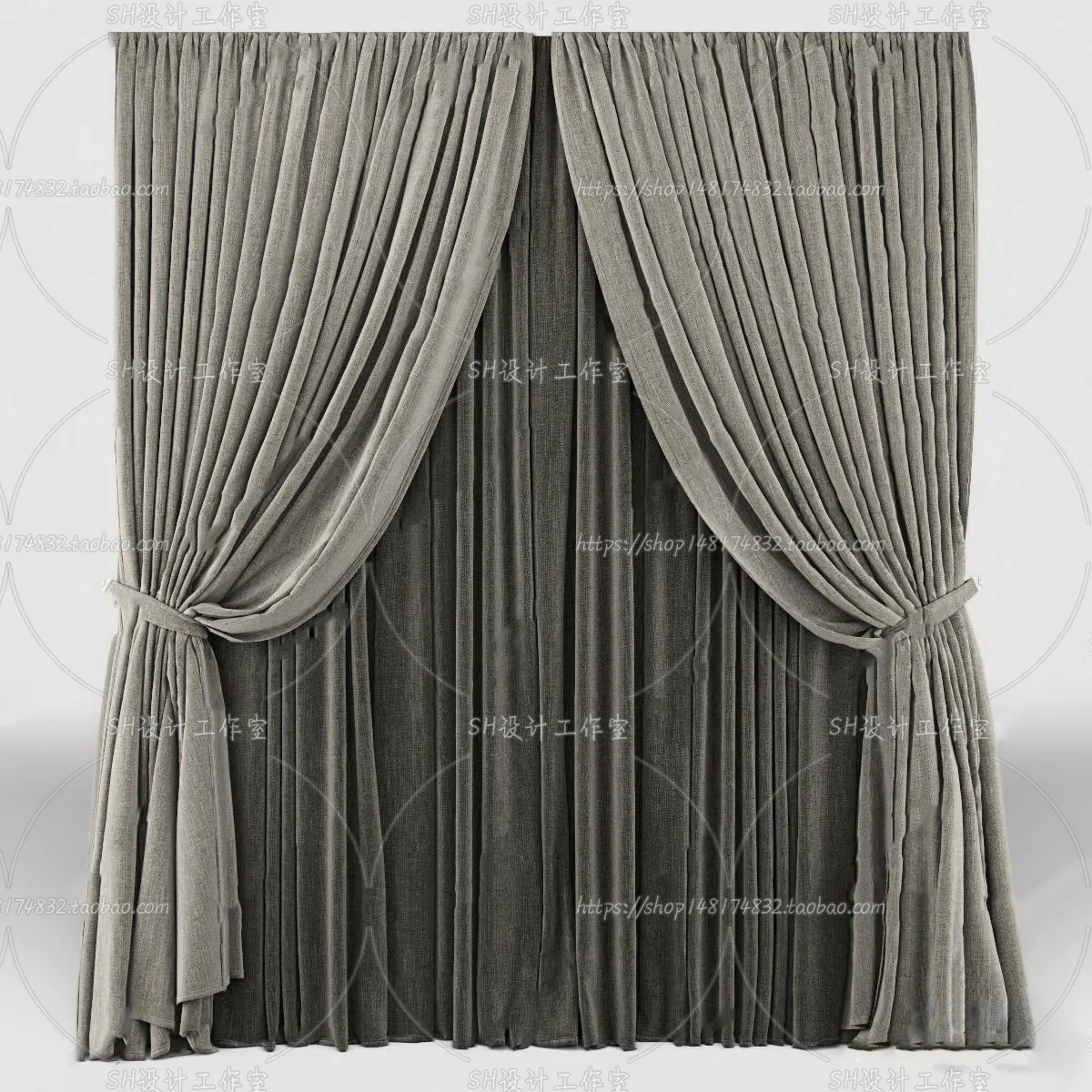 Curtains – 3Ds Models – 0066