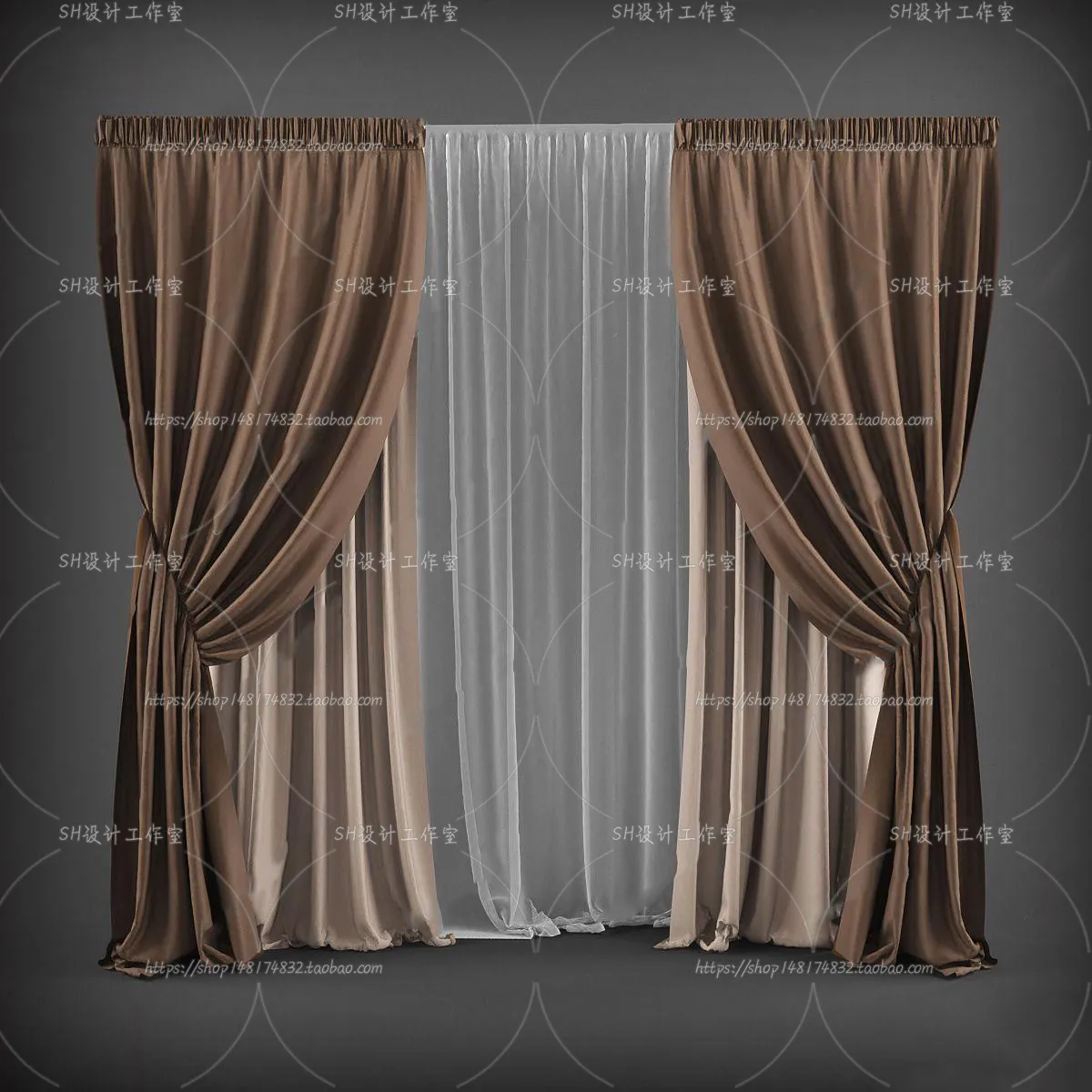 Curtains – 3Ds Models – 0068