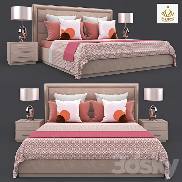 Furniture – Bed 3D Models – 0751