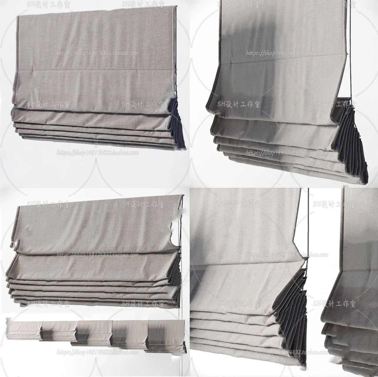 Curtains – 3Ds Models – 0094