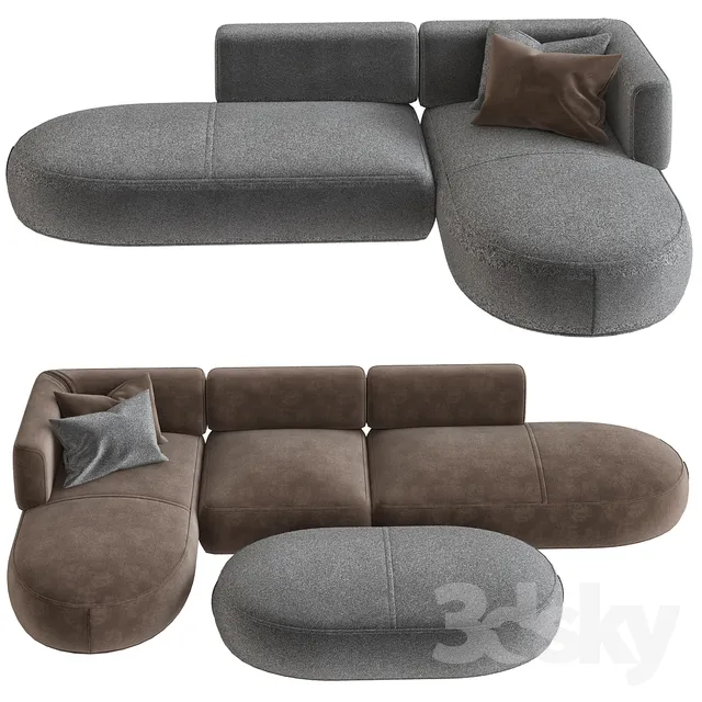 Furniture – Sofa 3D Models – 0178