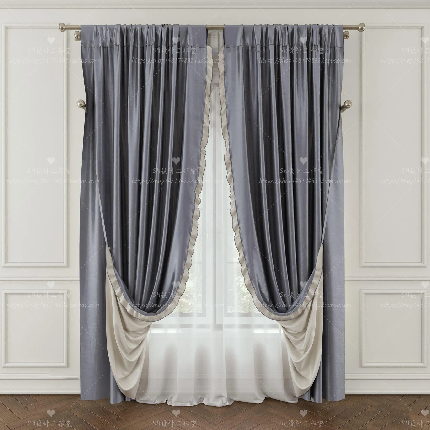 Curtains – 3Ds Models – 0170