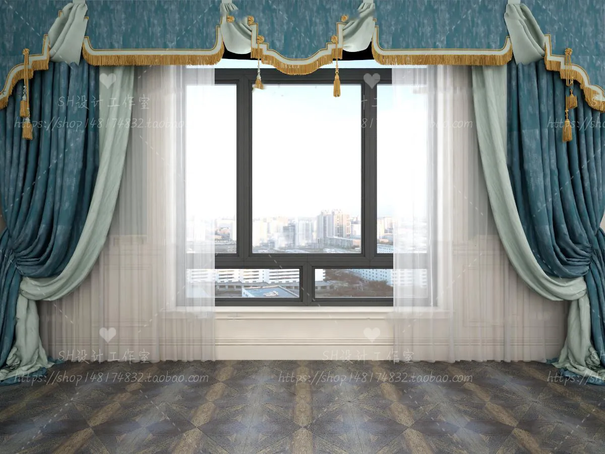 Curtains – 3Ds Models – 0172