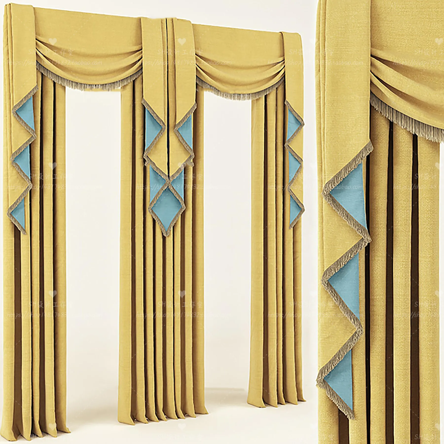 Curtains – 3Ds Models – 0177