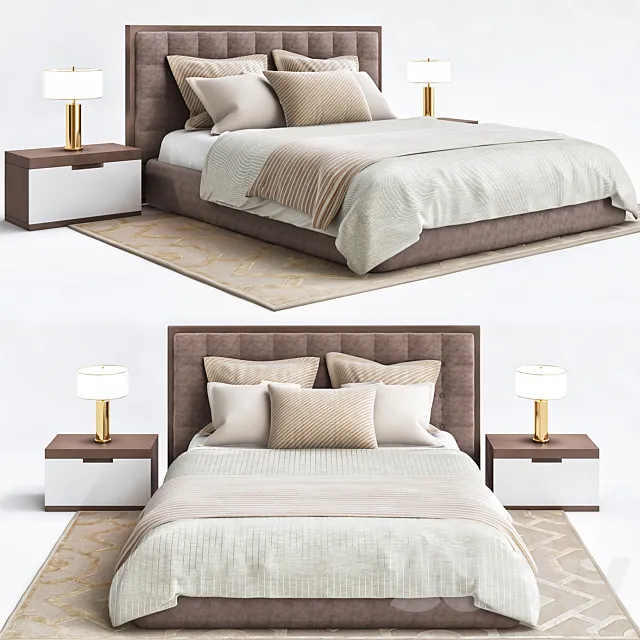 Furniture – Bed 3D Models – 0762