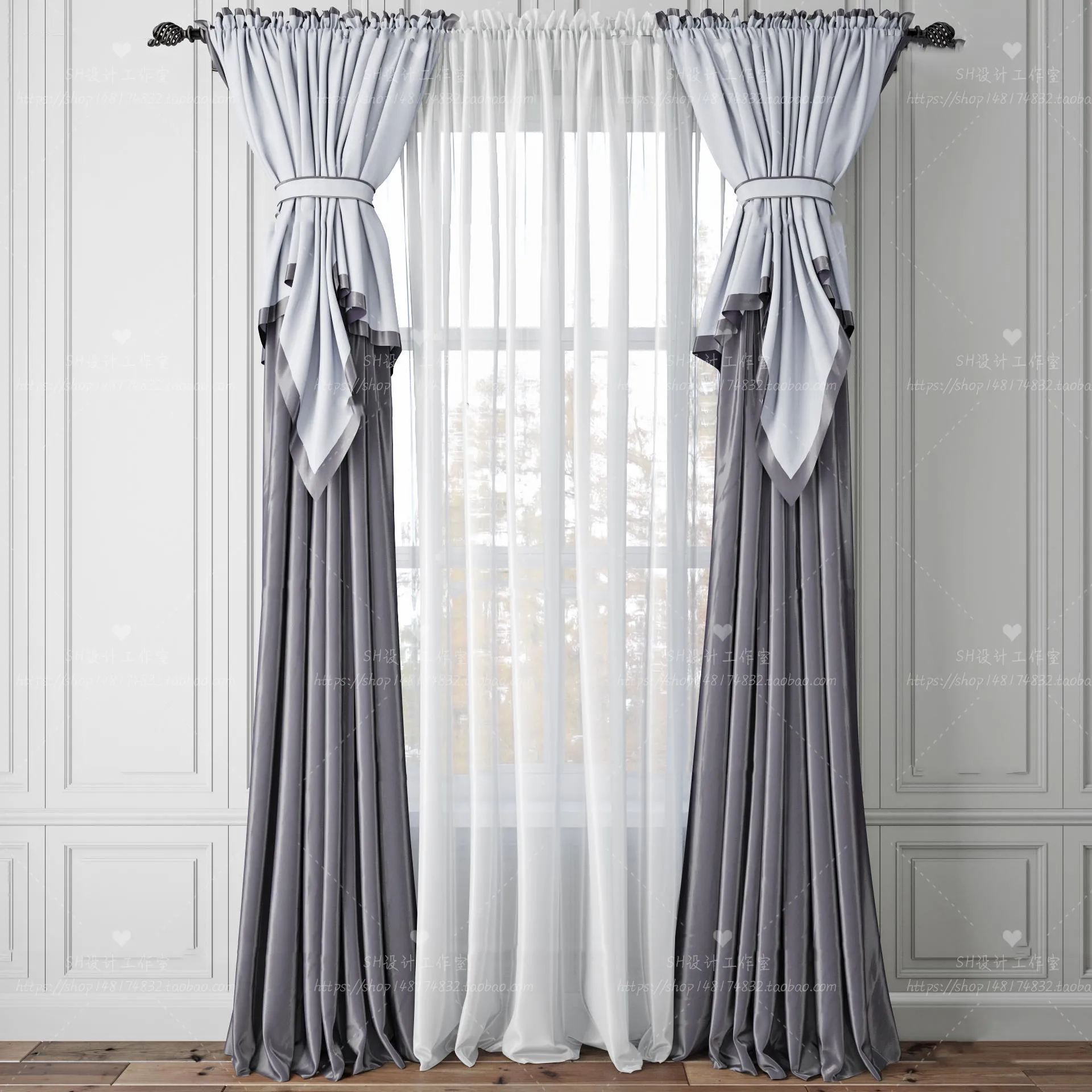 Curtains – 3Ds Models – 0183