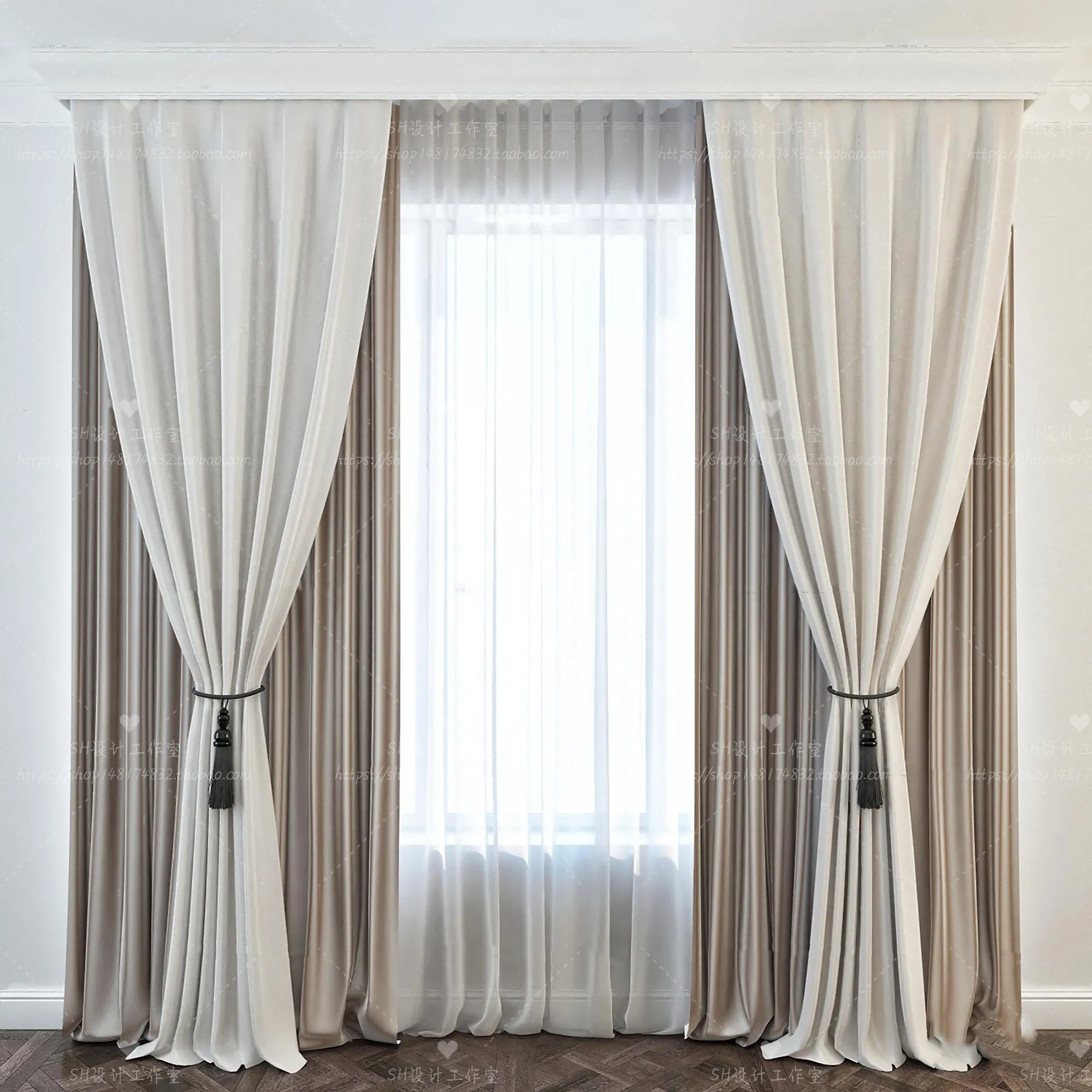 Curtains – 3Ds Models – 0184