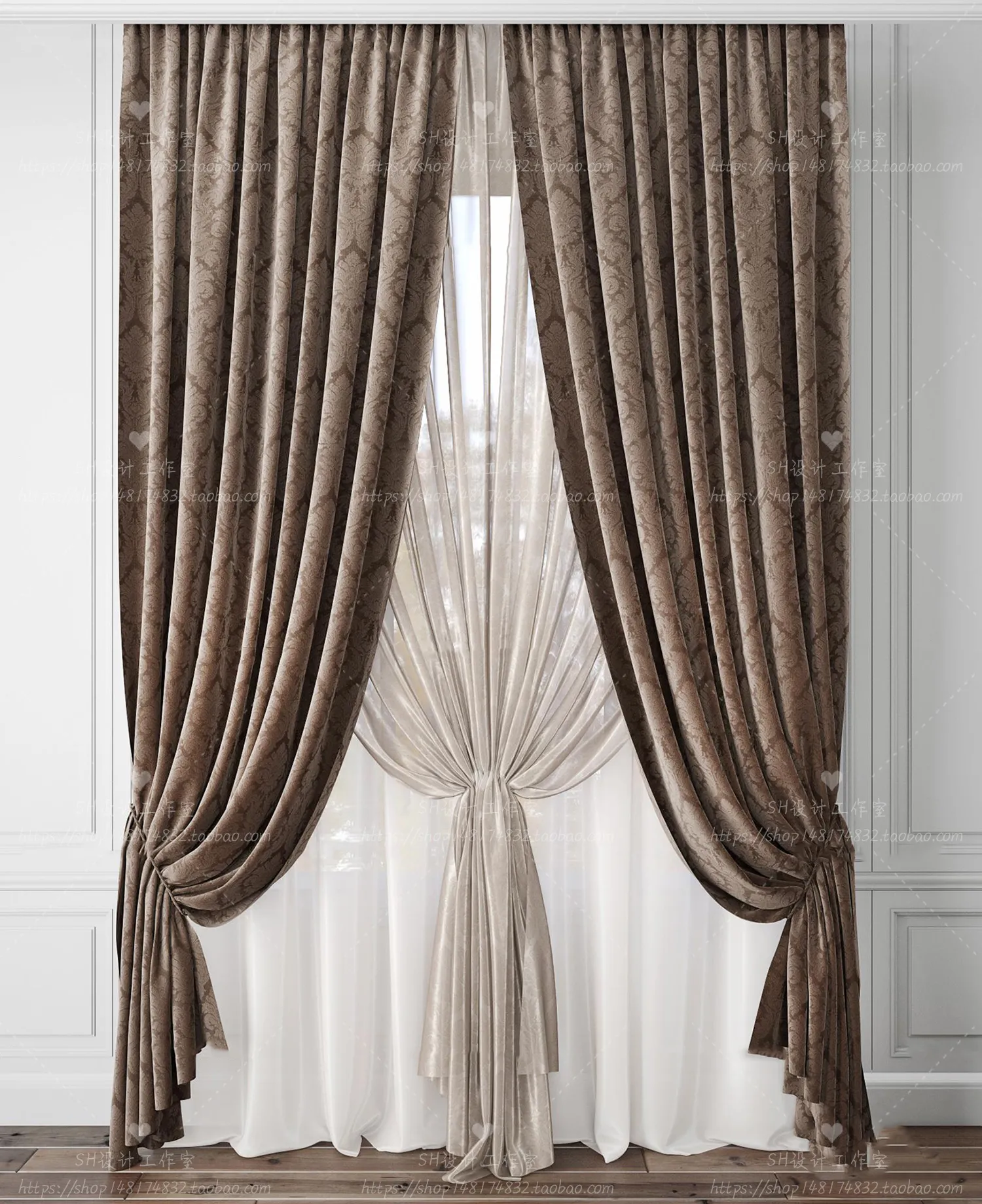 Curtains – 3Ds Models – 0185