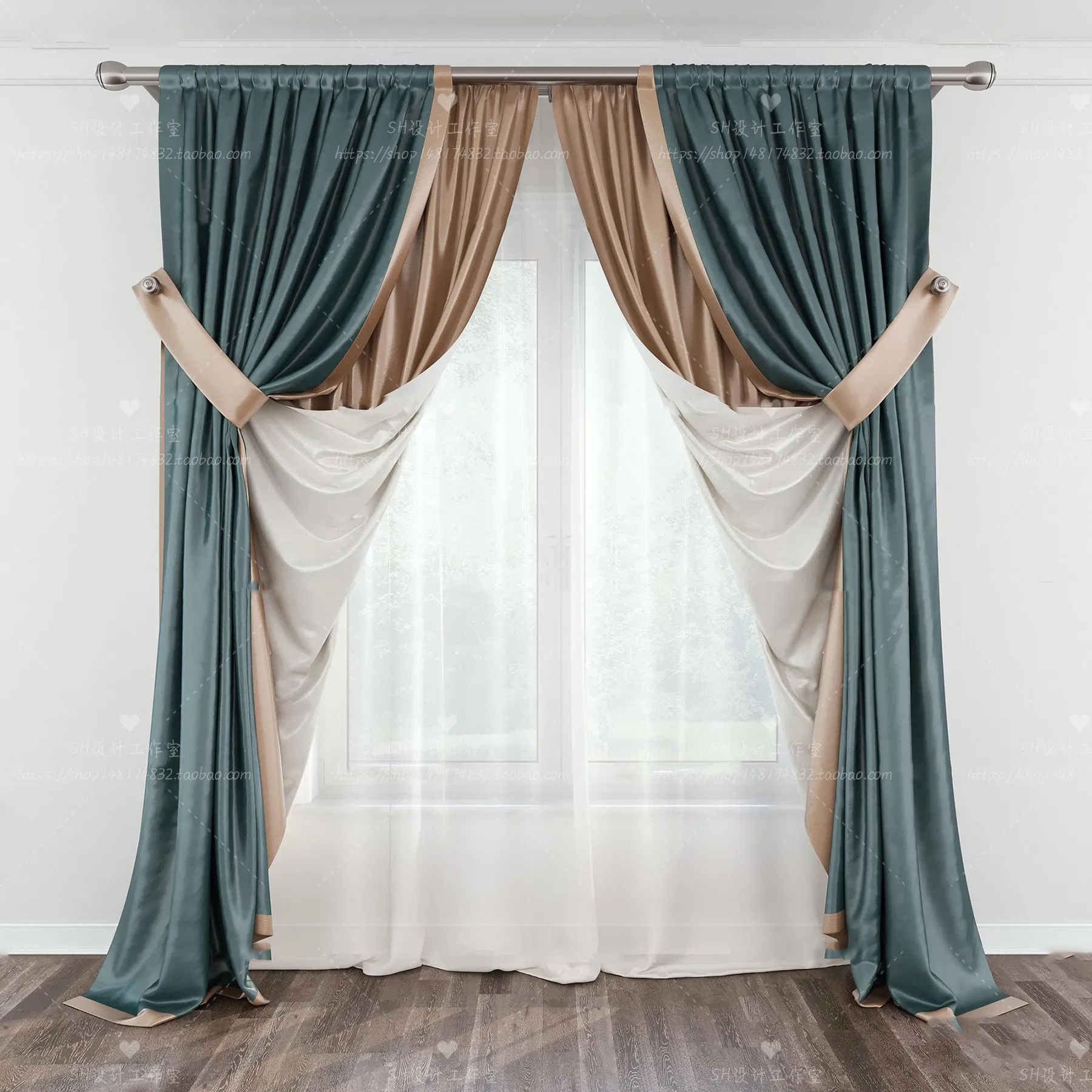 Curtains – 3Ds Models – 0189