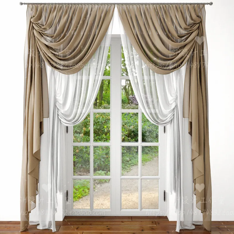 Curtains – 3Ds Models – 0190