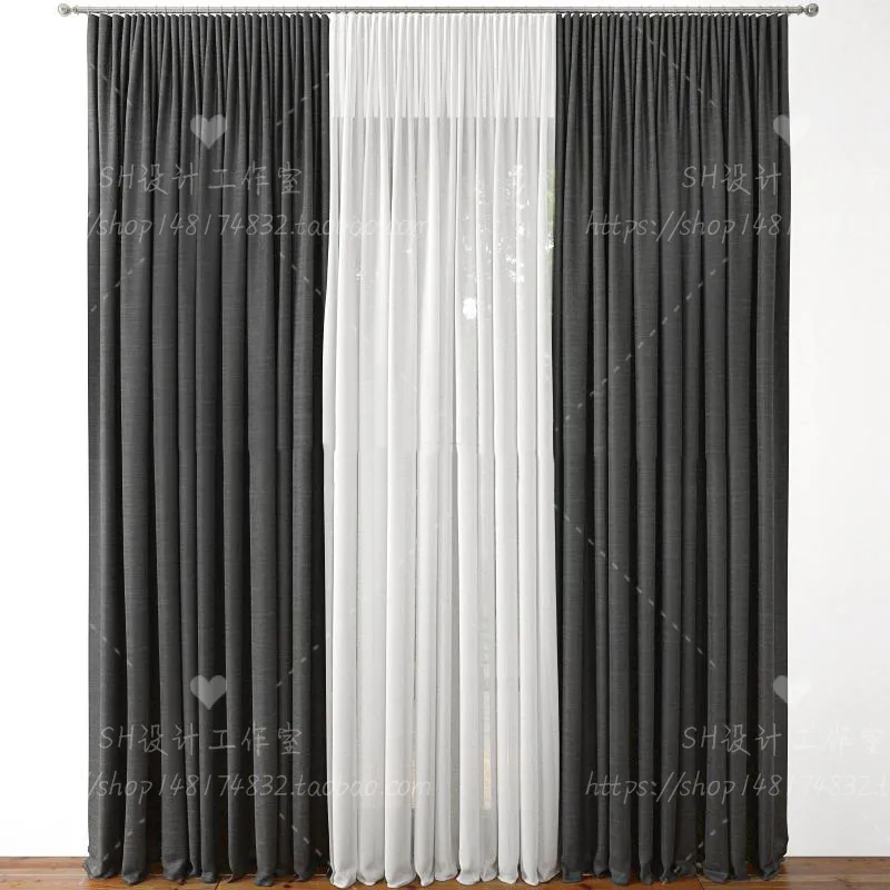 Curtains – 3Ds Models – 0196